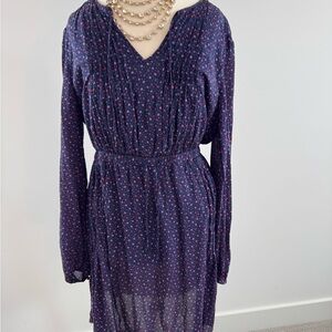 Vineyard Vines V-Neck pleated starry dress
